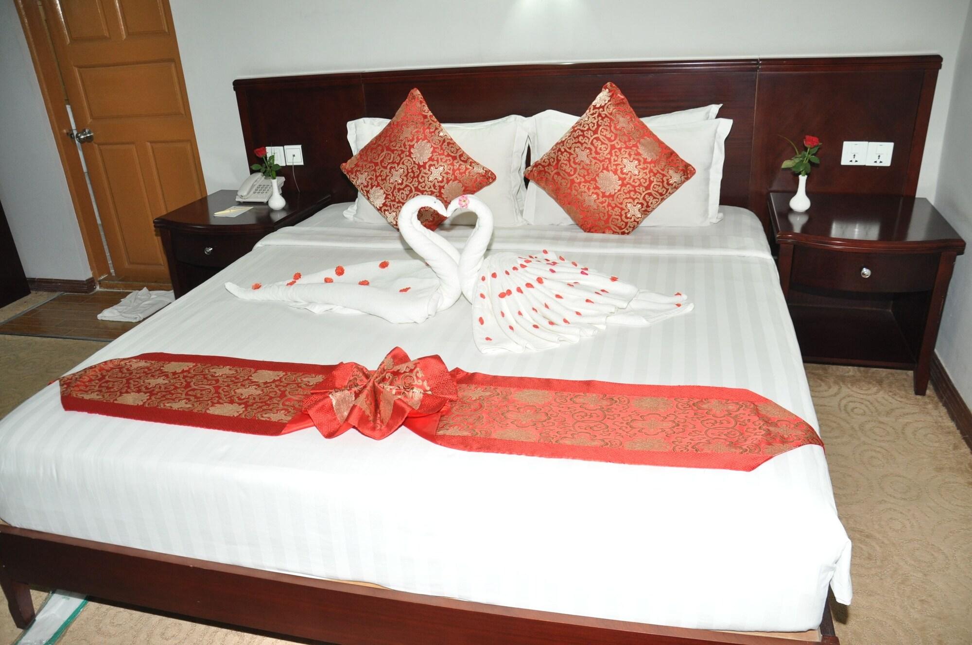 Green Leaf Hotel Yangon Exterior foto